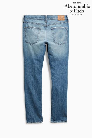 Abercrombie & Fitch Mid Wash Skinny Fit Jean